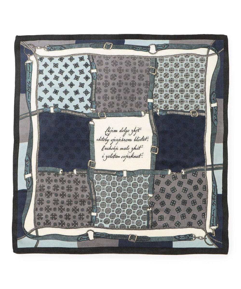 23区 manipuri ウール シルク ストール 