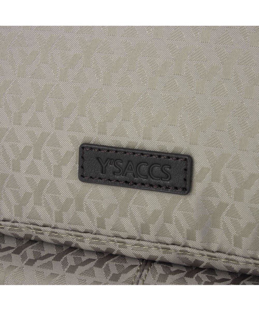 Y'SACCS ポーチ付きモノグラム2WAYトート 