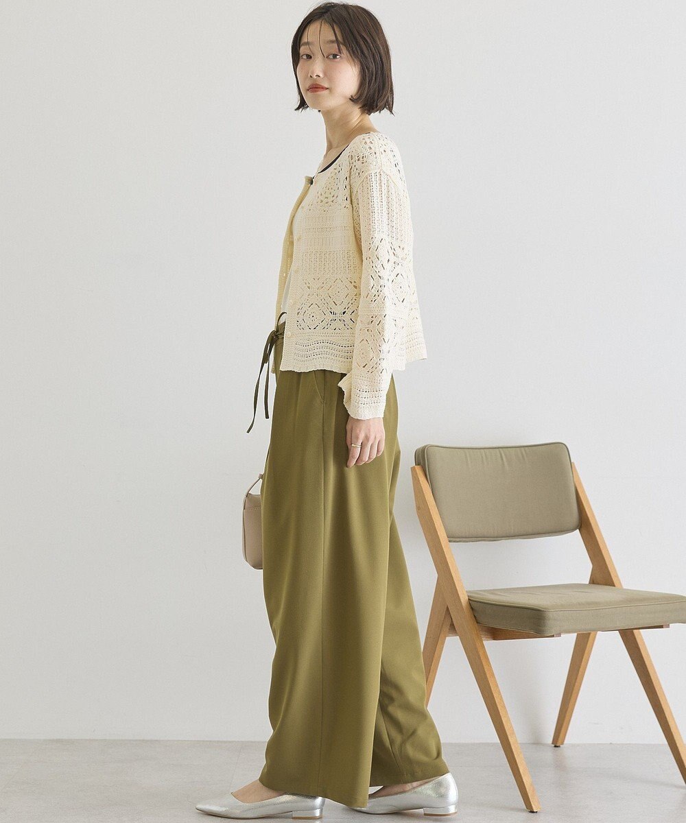 AMERICAN HOLIC クロシェニットカーディガン 