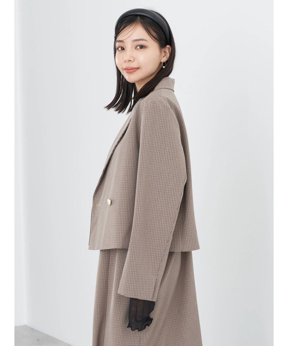 earth music&ecology ショートテーラードジャケット 