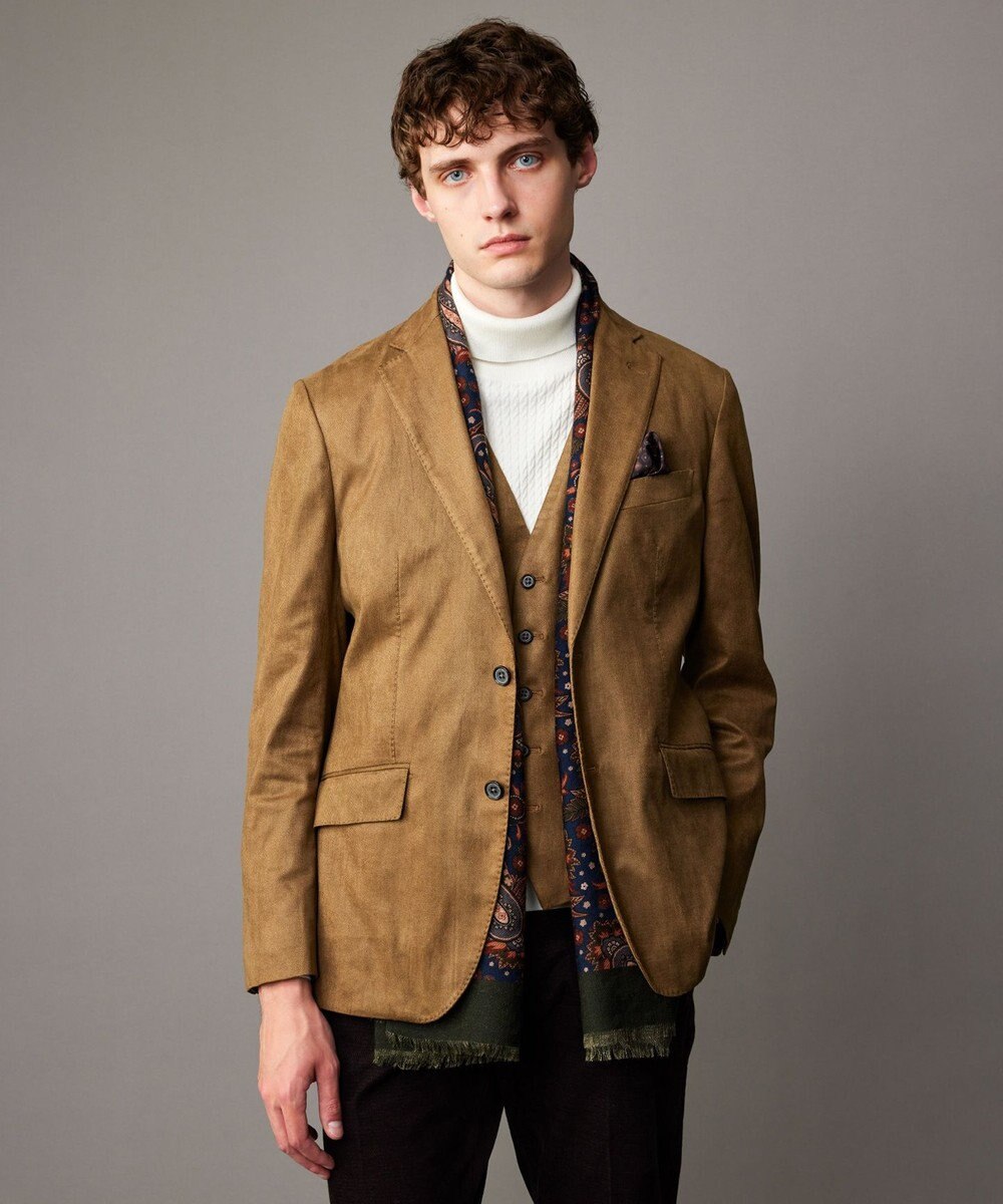 JOSEPH ABBOUD 【イタリア製】マルチペイズリー ストール 