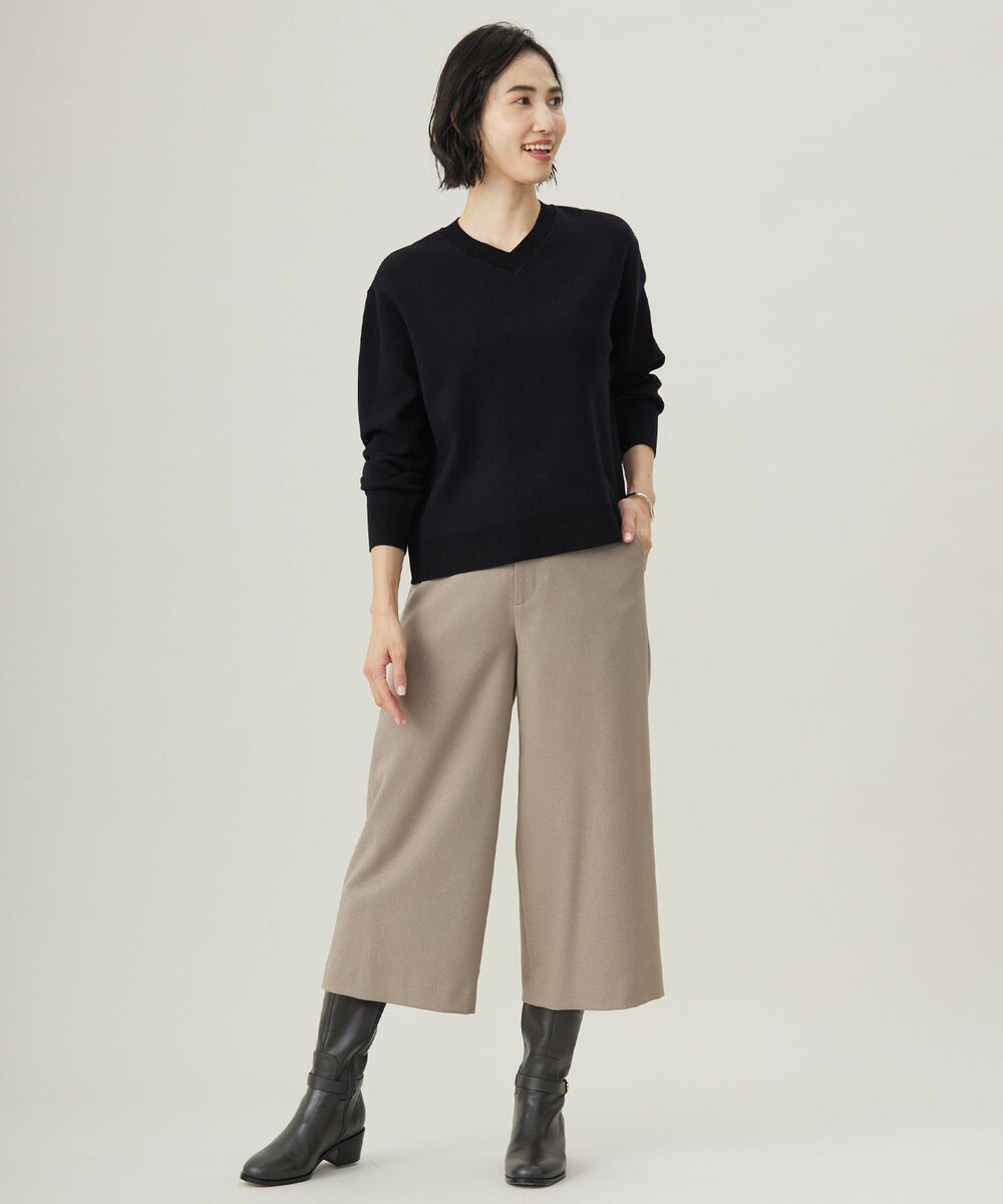 J.PRESS LADIES L 【洗える】FINE SWEAT ニット 