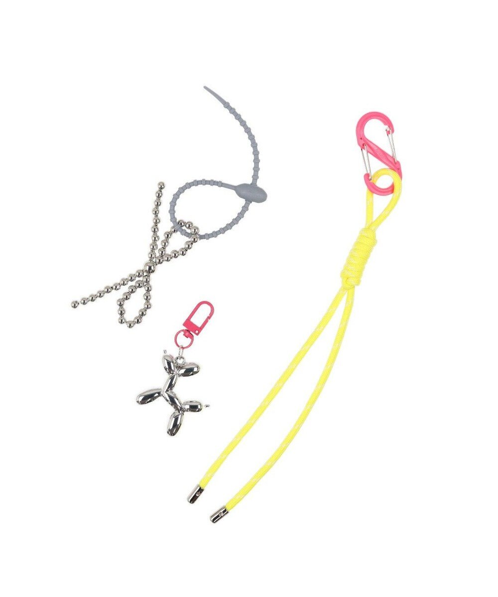 UNBILLION カシュカシュ cachecache / ミニポーチ付じゃらじゃらチャーム 