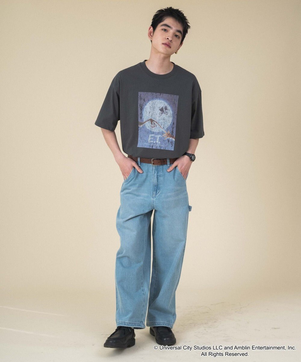WEGO 【新柄追加/E.T/ユニセックス着用ITEM/SMLサイズ展開】E．T．グラフィックT（S） 