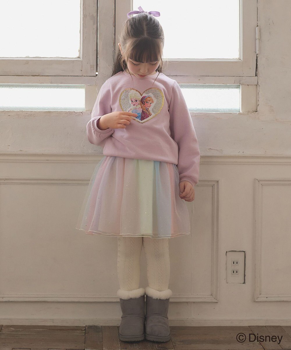 ANY KIDS 【Disney（ディズニー）】FROZEN / ミラクルスパンコール トレーナー 