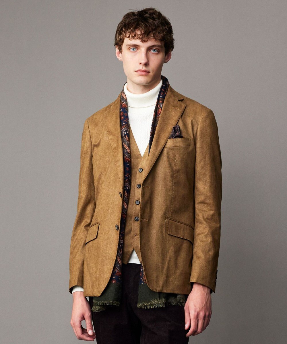 JOSEPH ABBOUD 【イタリア製】マルチペイズリー ストール 