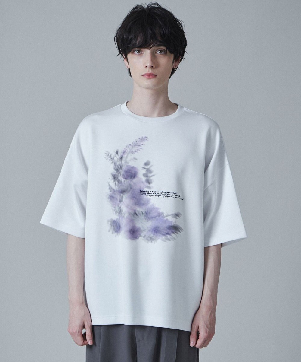 WEGO トロミドルマンフラワーモチーフT（S） 