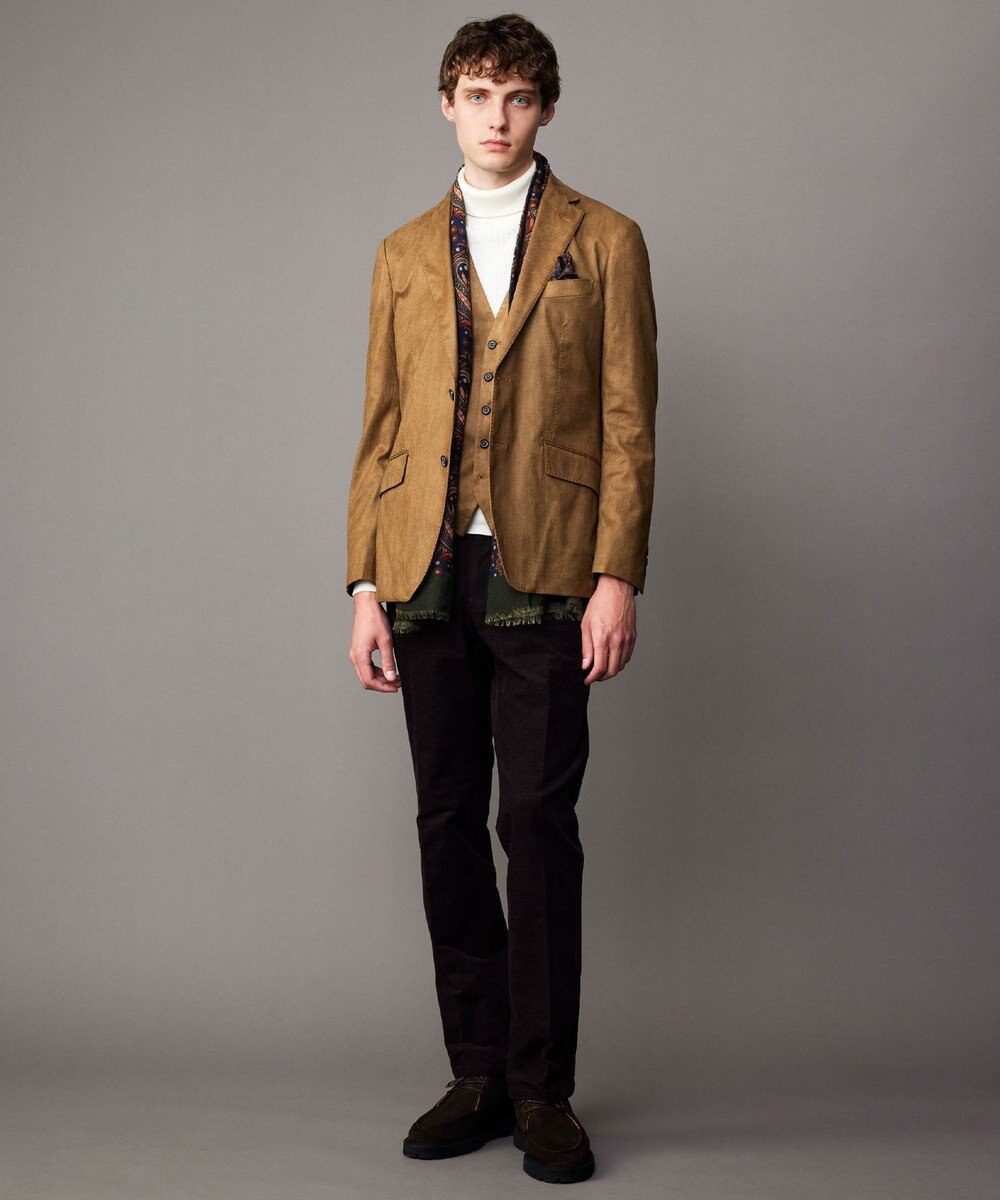 JOSEPH ABBOUD 【イタリア製】マルチペイズリー ストール 