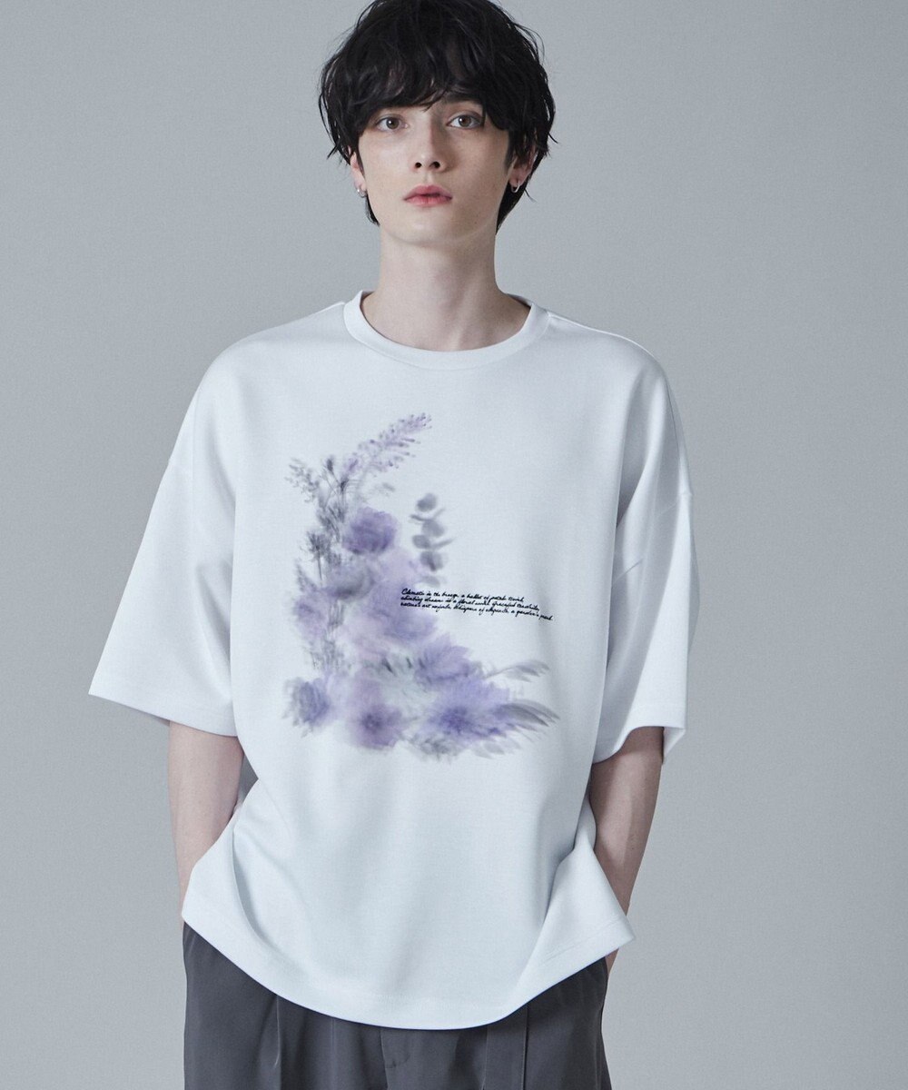 WEGO トロミドルマンフラワーモチーフT（S） 