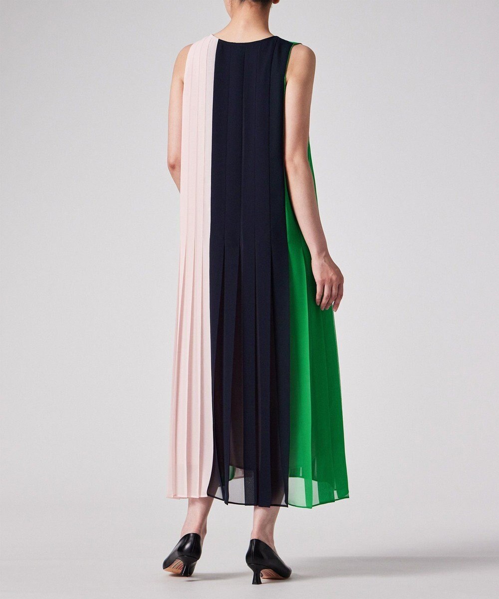 Paul Smith ブロッキング プリーツ ワンピース 