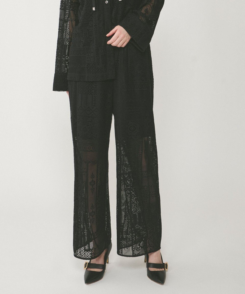 GRACE CONTINENTAL キカレースイージーパンツ 