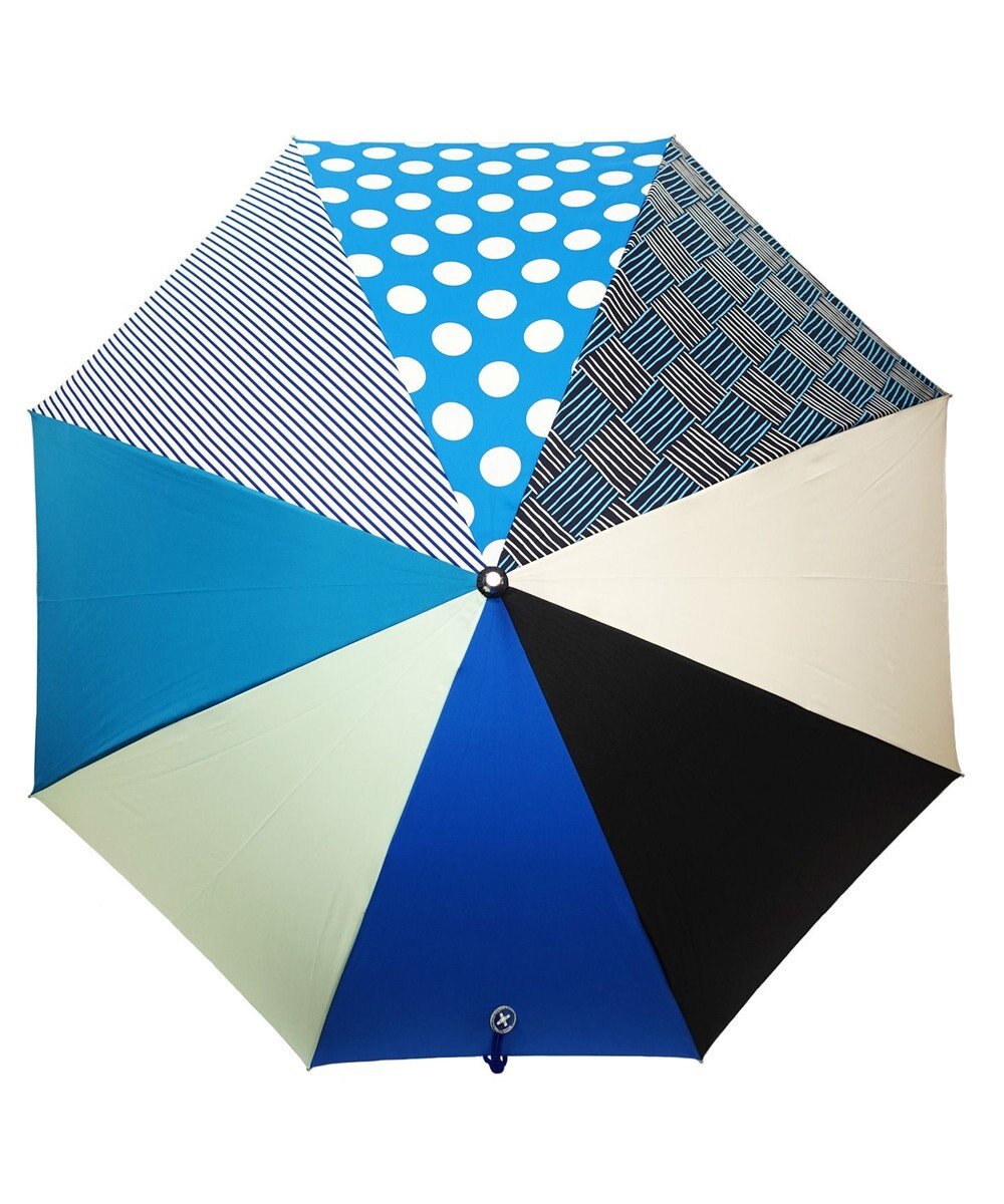 +RING レディース向け プラスリング 長傘60cm BLU T1279 