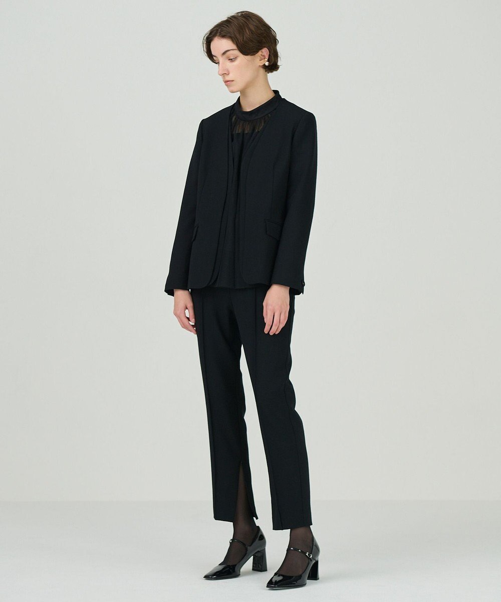 GRACE CONTINENTAL スリムテーパーパンツ 