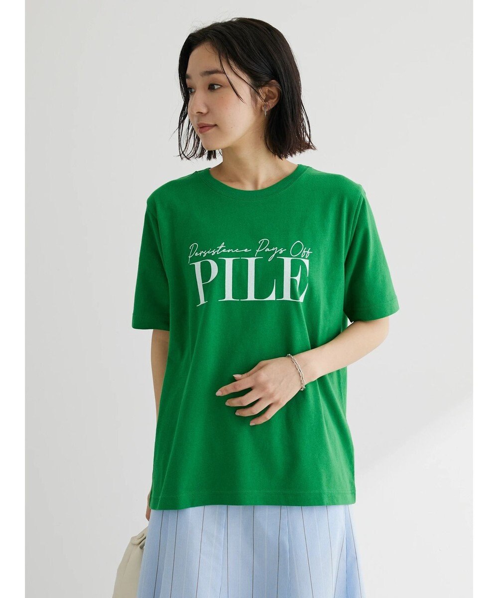 Green Parks レトロロゴレギュラーＴシャツ 