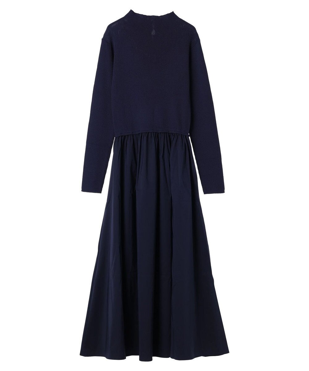 Green Parks AnriettMusee  リブニットドッキングワンピース 