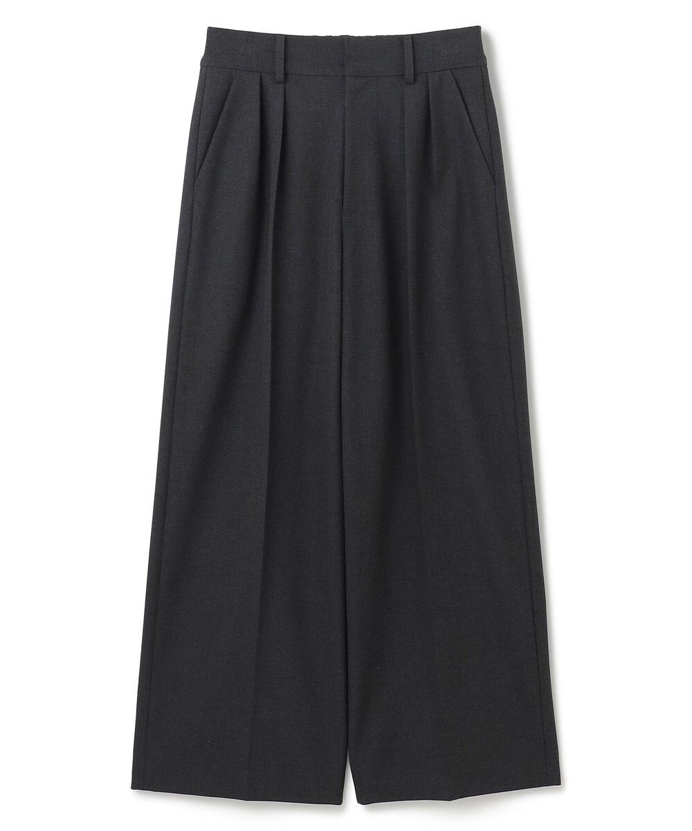 UNFILO タックワイドパンツ 