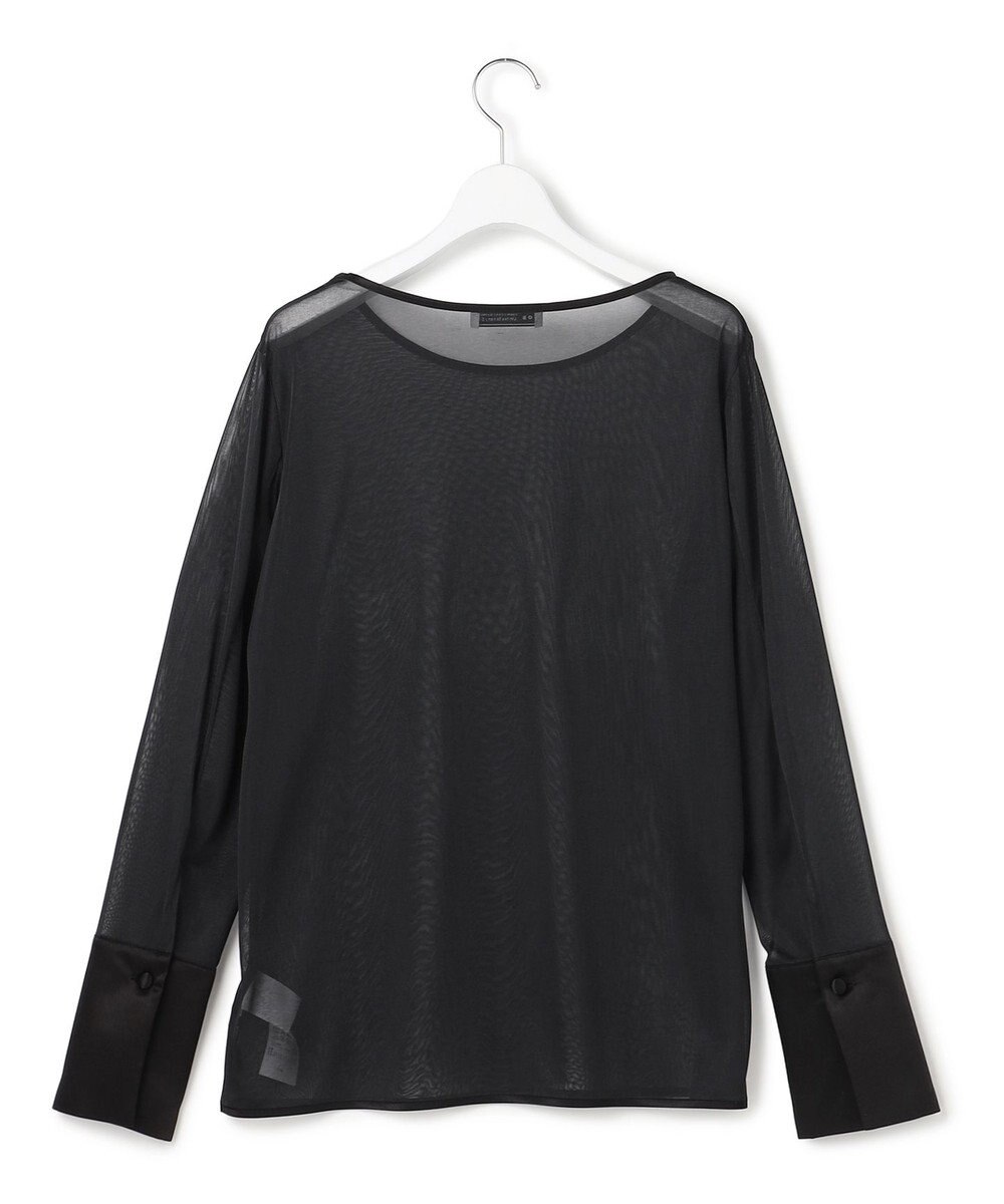 ICB 【WEB＆一部店舗限定】SheerSerika ボートネックプルオーバー 