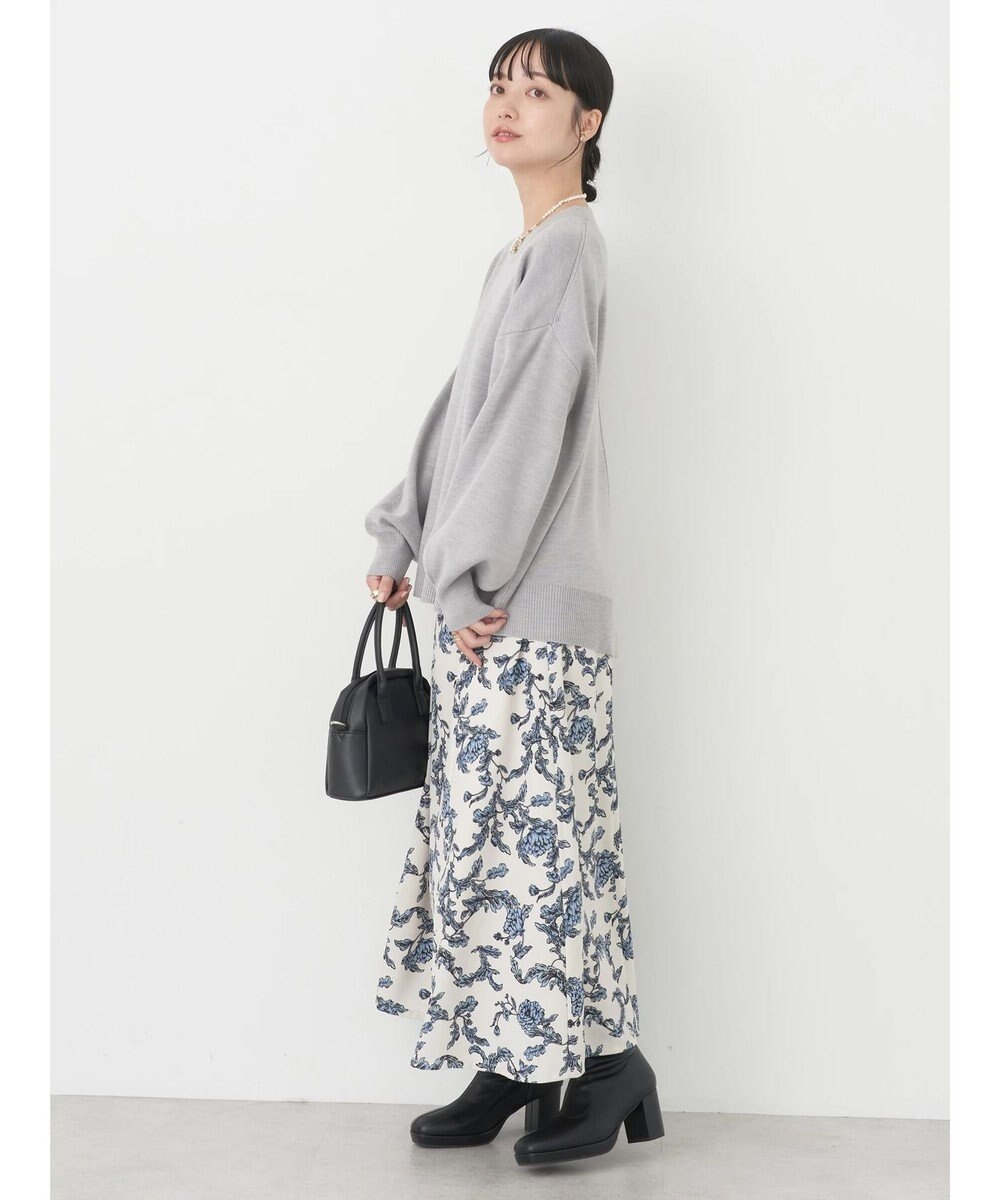 earth music&ecology アンチピリングバックスリットプルオーバー 