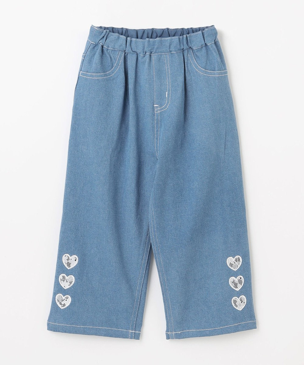 ANY KIDS デニムワイドパンツ 