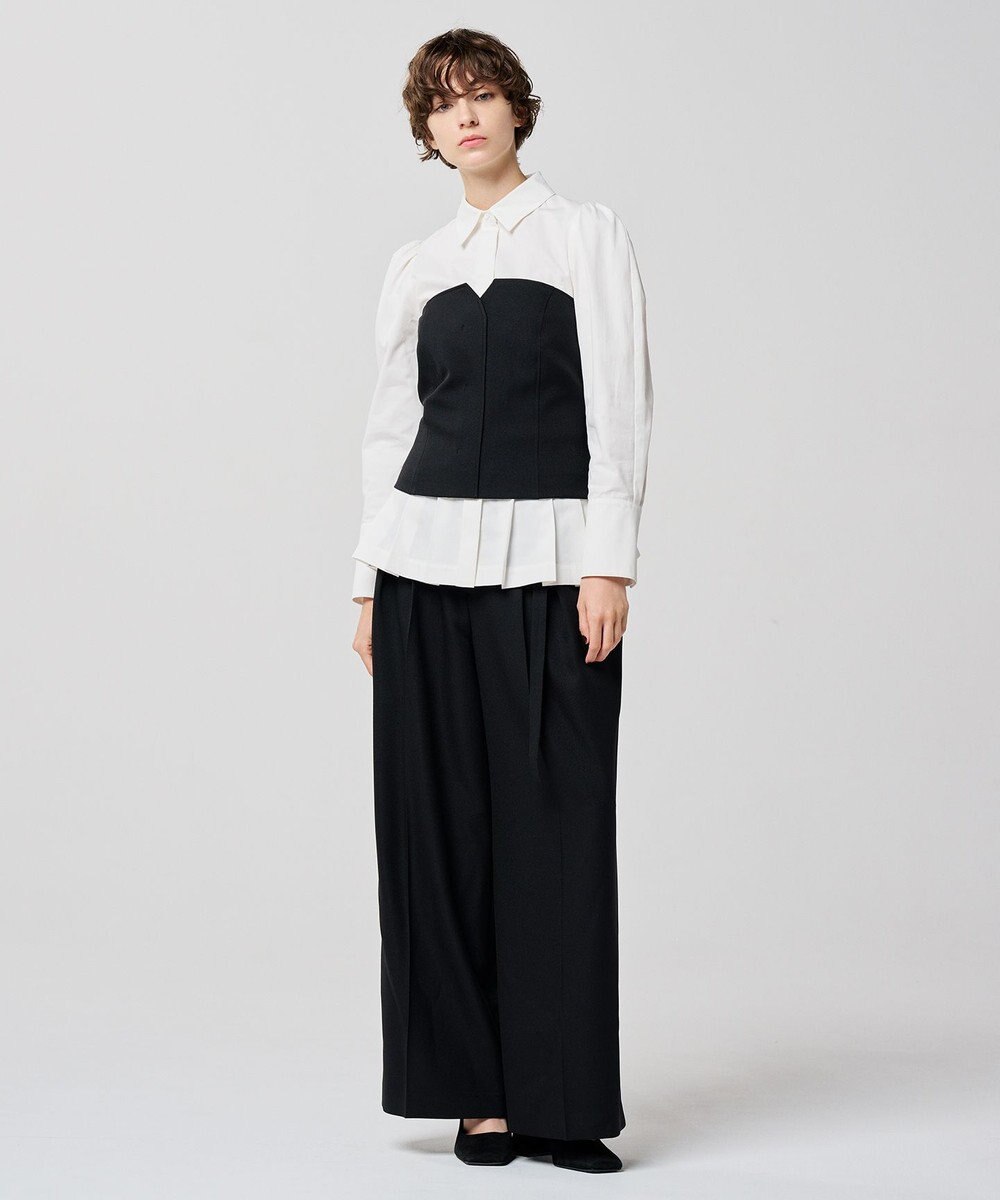 uncrave プレーンスーツ ビスチェ（uncrave WHITE） 