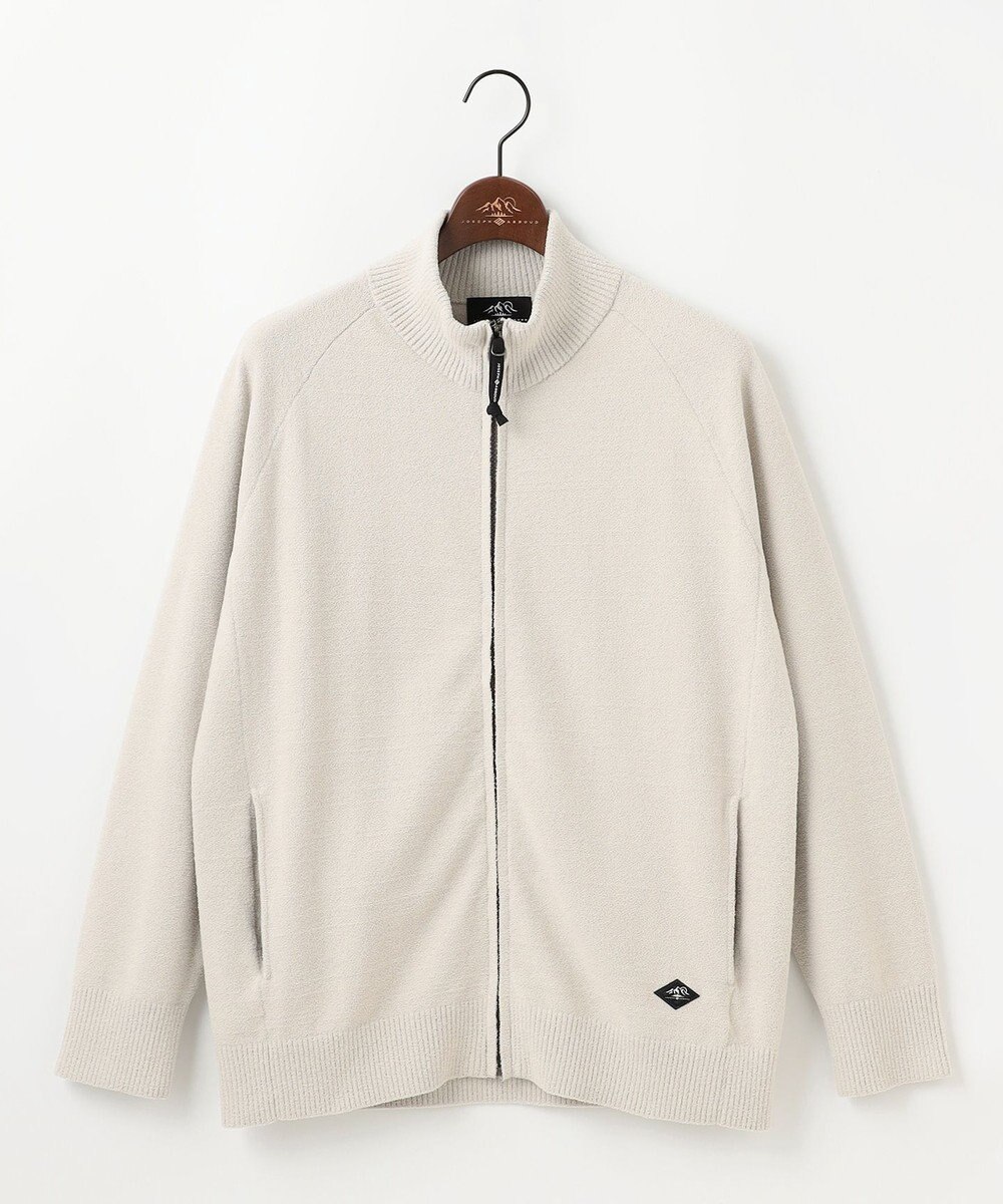 JOSEPH ABBOUD MOUNTAIN 【軽量/ソフト】ニットフリース スタンド ジップ ニット 