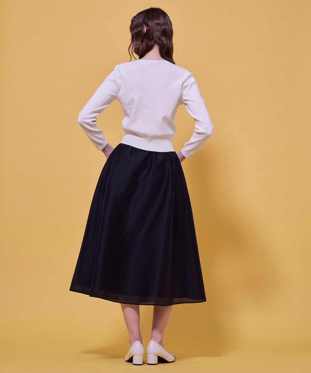 TOCCA GLOW CORSAGE KNIT ニットカーディガン 