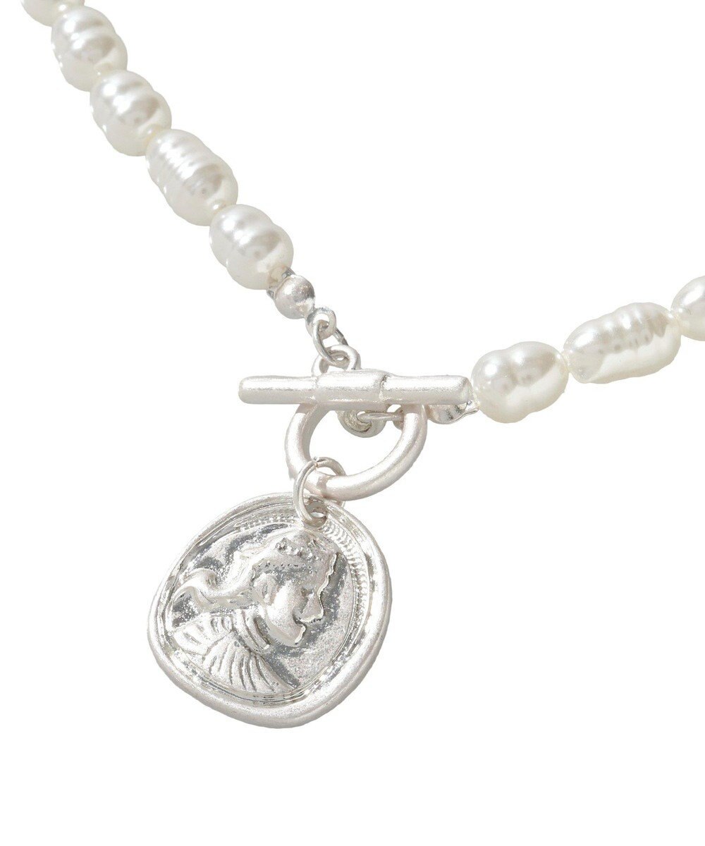 Green Parks コインパールマンテルネックレス 