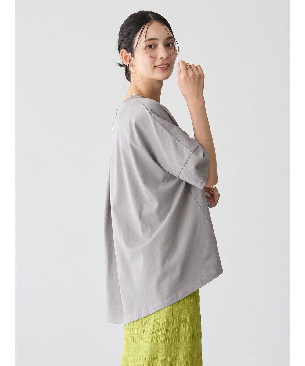 AMERICAN HOLIC 接触冷感バックタックカットプルオーバー 