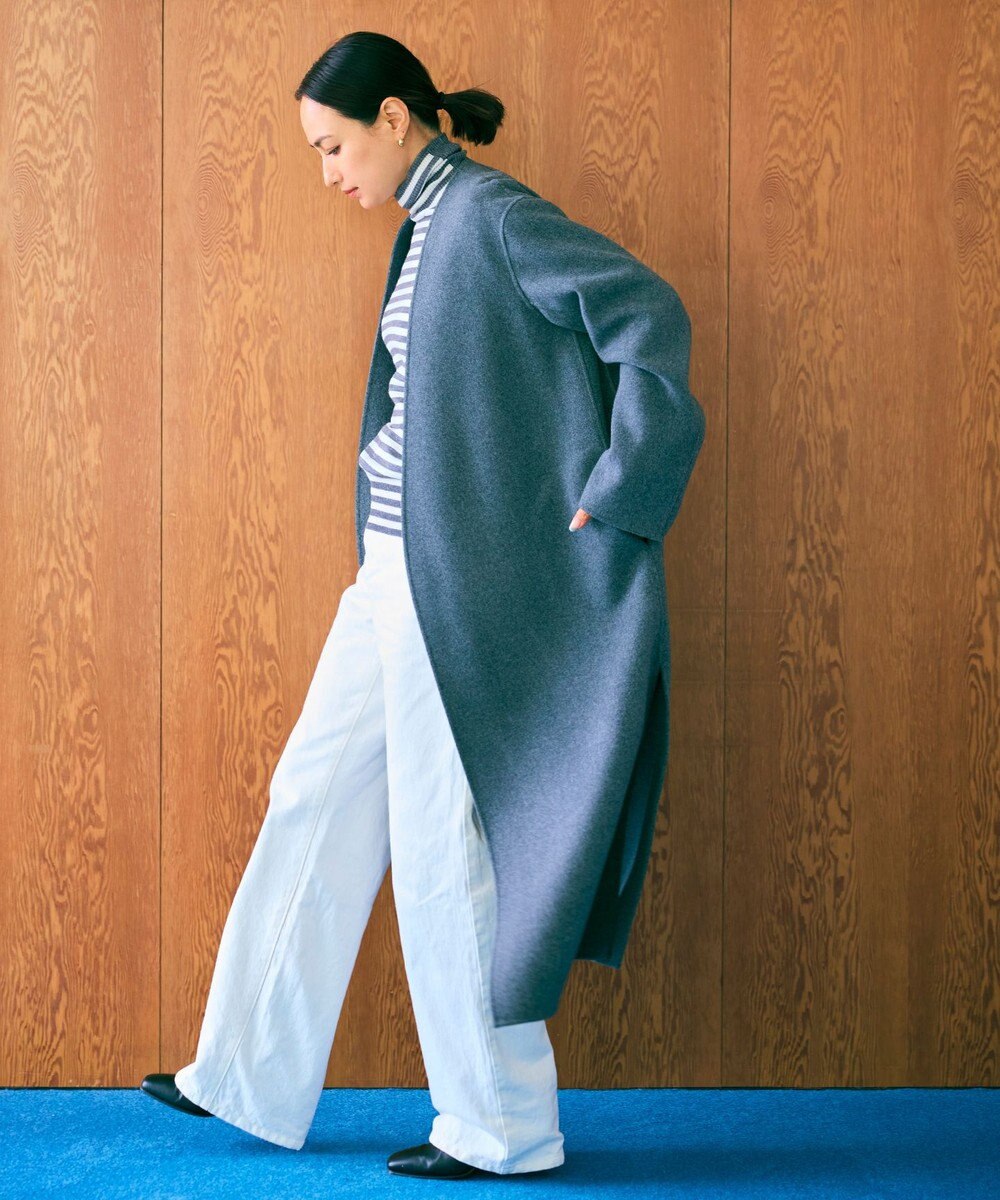 BEIGE， 【洗える】LA MONNAIE / タートルネックニット 