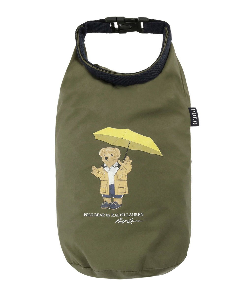 MOONBAT POLO RALPH LAUREN レインポンチョ レインベア 50デニール生地／着丈98cm 収納袋付き 