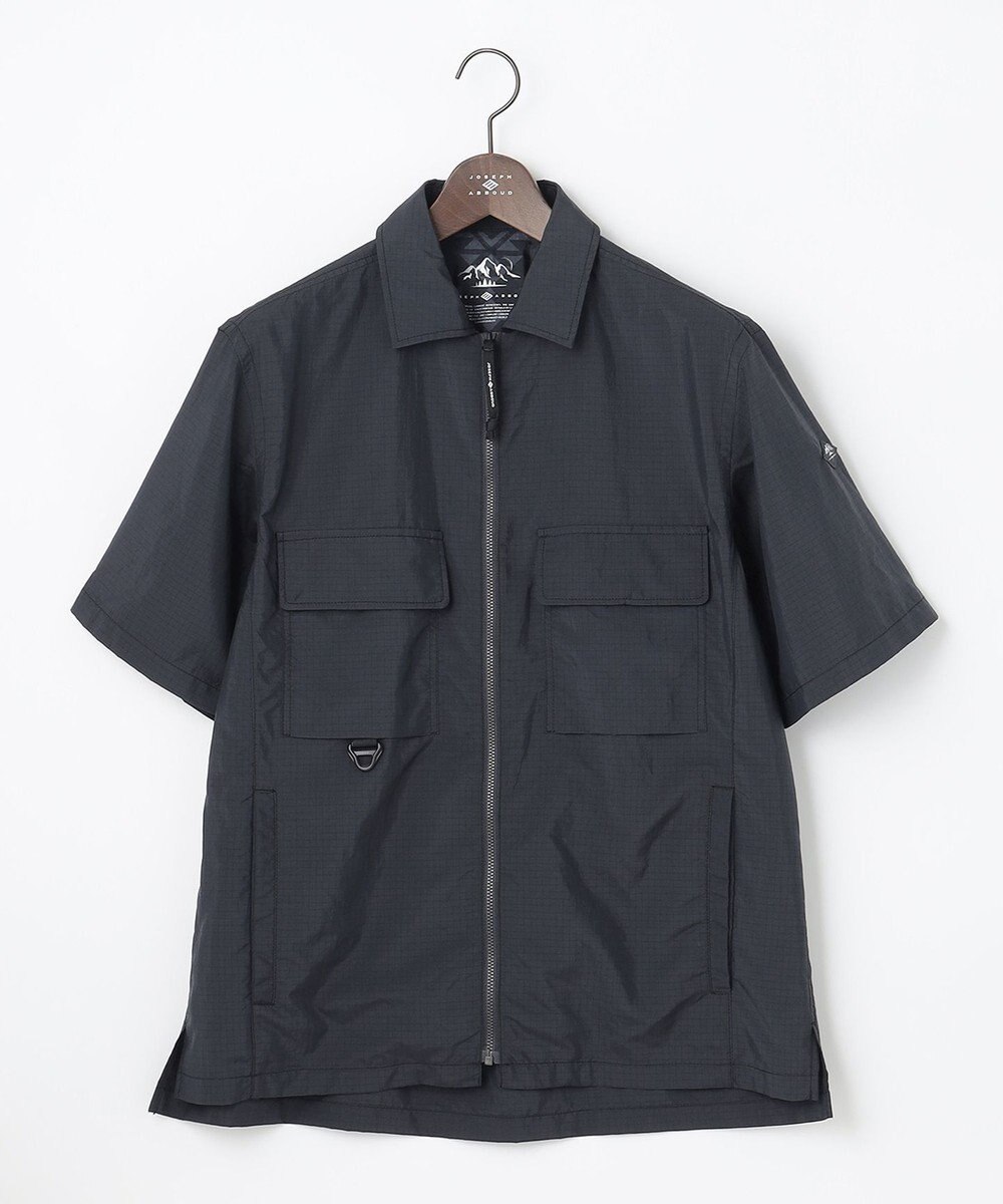JOSEPH ABBOUD MOUNTAIN 【UNISEX】軽量/撥水 ZIP UPシャツ 