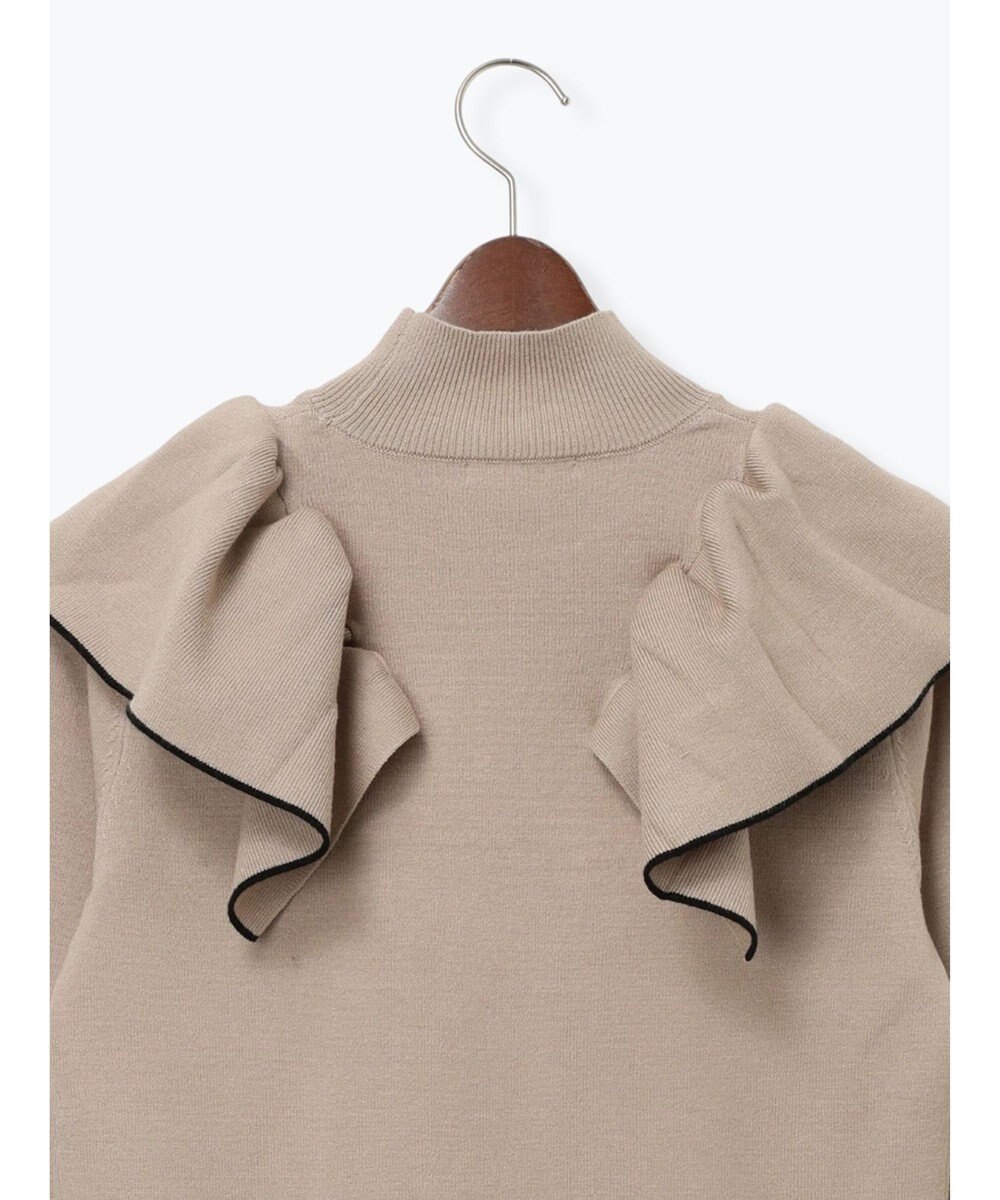 Te chichi ラッフルフリルニット 