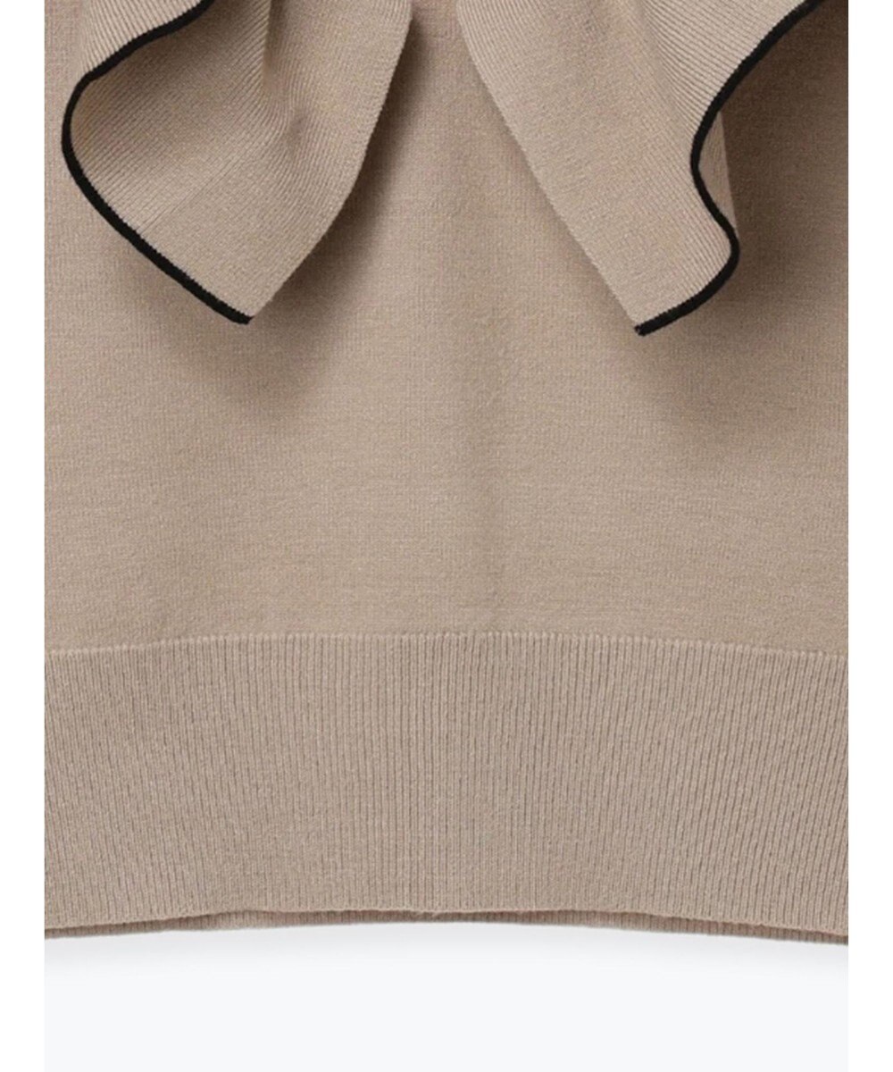 Te chichi ラッフルフリルニット 