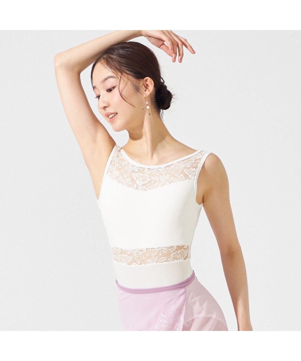 Chacott 【MAY NAGAHISA】ノースリーブレオタード 