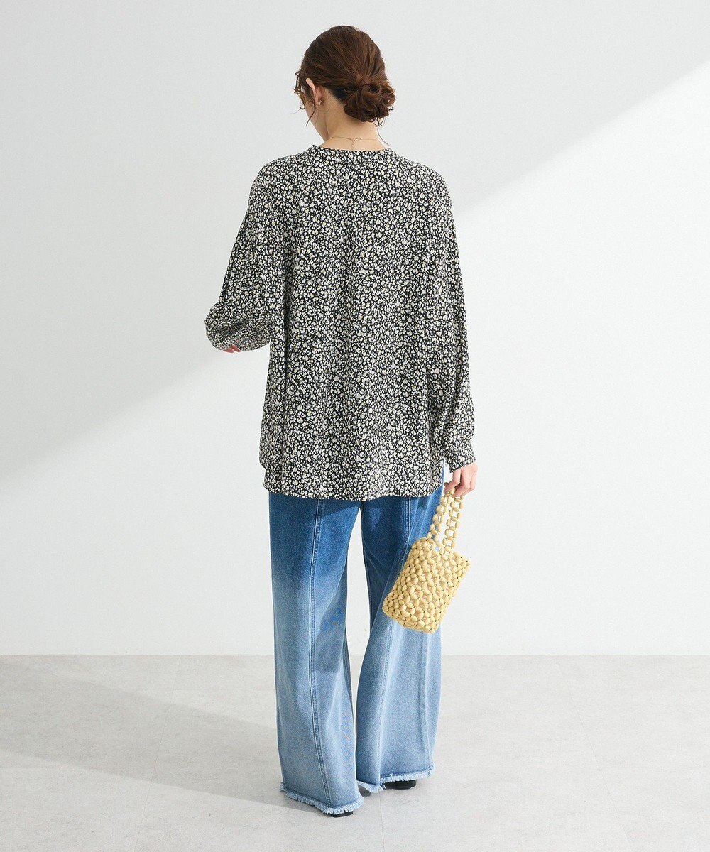 Green Parks サラフレブラウス（柄） 