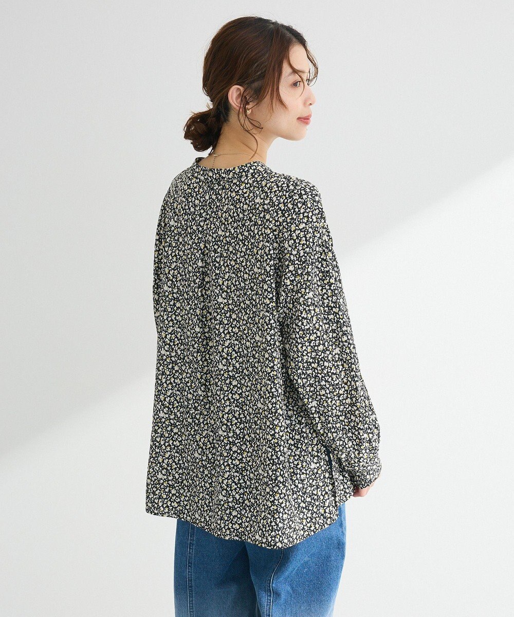 Green Parks サラフレブラウス（柄） 