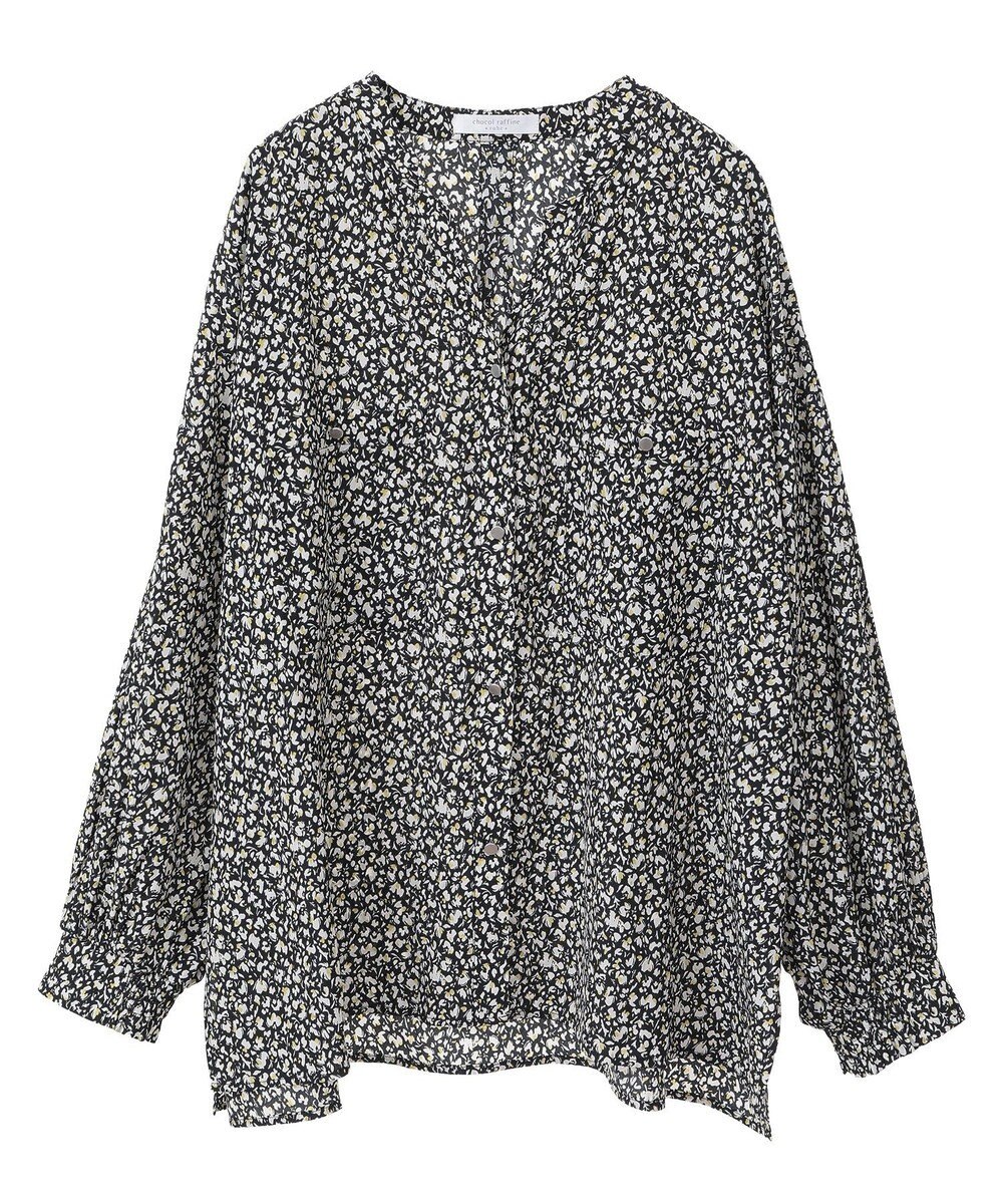 Green Parks サラフレブラウス（柄） 