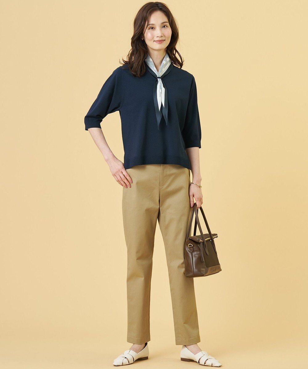 J.PRESS LADIES スエードコンビ トートバッグ 