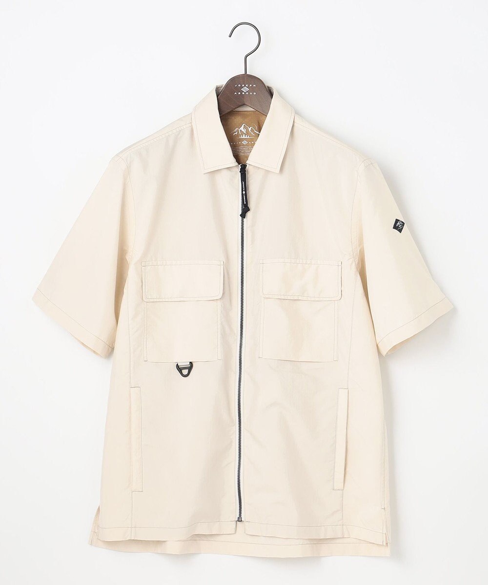 JOSEPH ABBOUD MOUNTAIN 【UNISEX】軽量/撥水 ZIP UPシャツ 