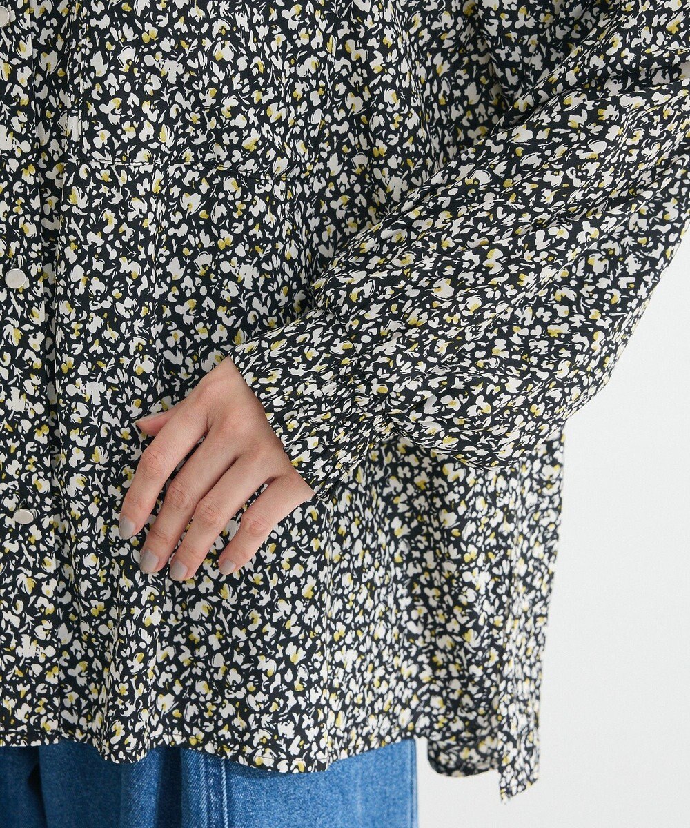 Green Parks サラフレブラウス（柄） 