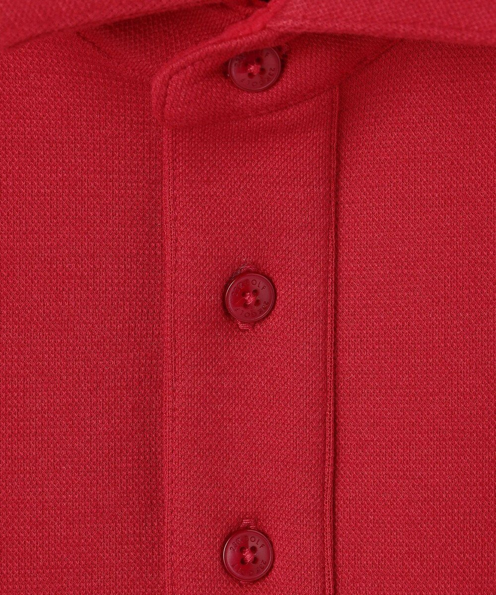 23区GOLF 【MEN】カノコダンボール裏起毛長袖ポロシャツ 