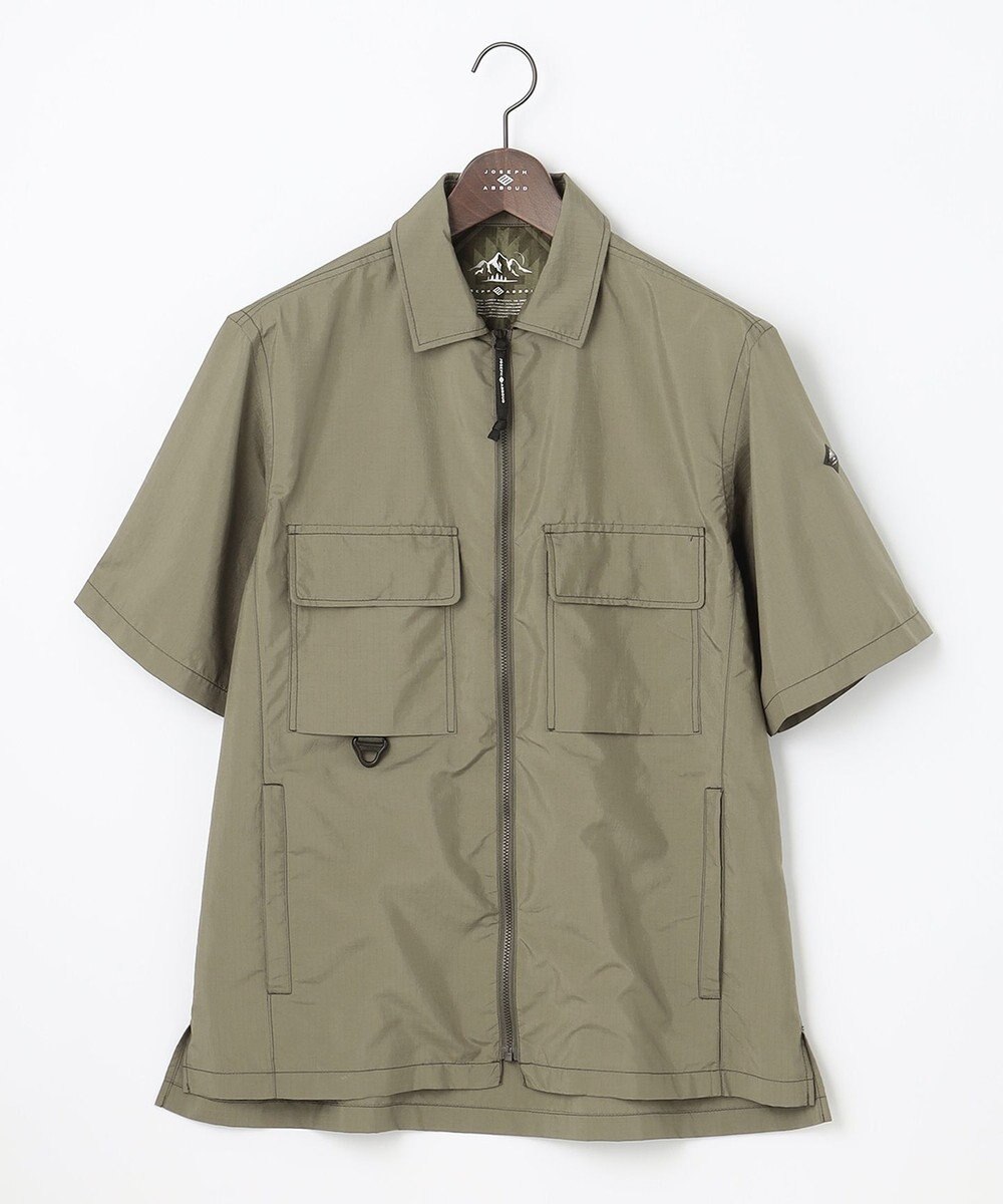 JOSEPH ABBOUD MOUNTAIN 【UNISEX】軽量/撥水 ZIP UPシャツ 