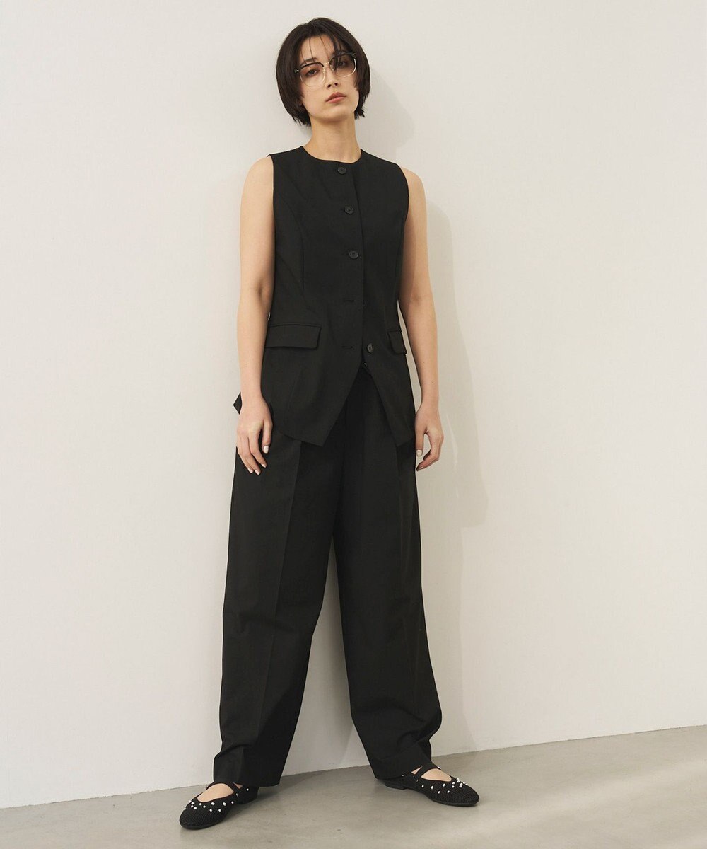 steppi ラウンドメッシュスタッズパンプス 