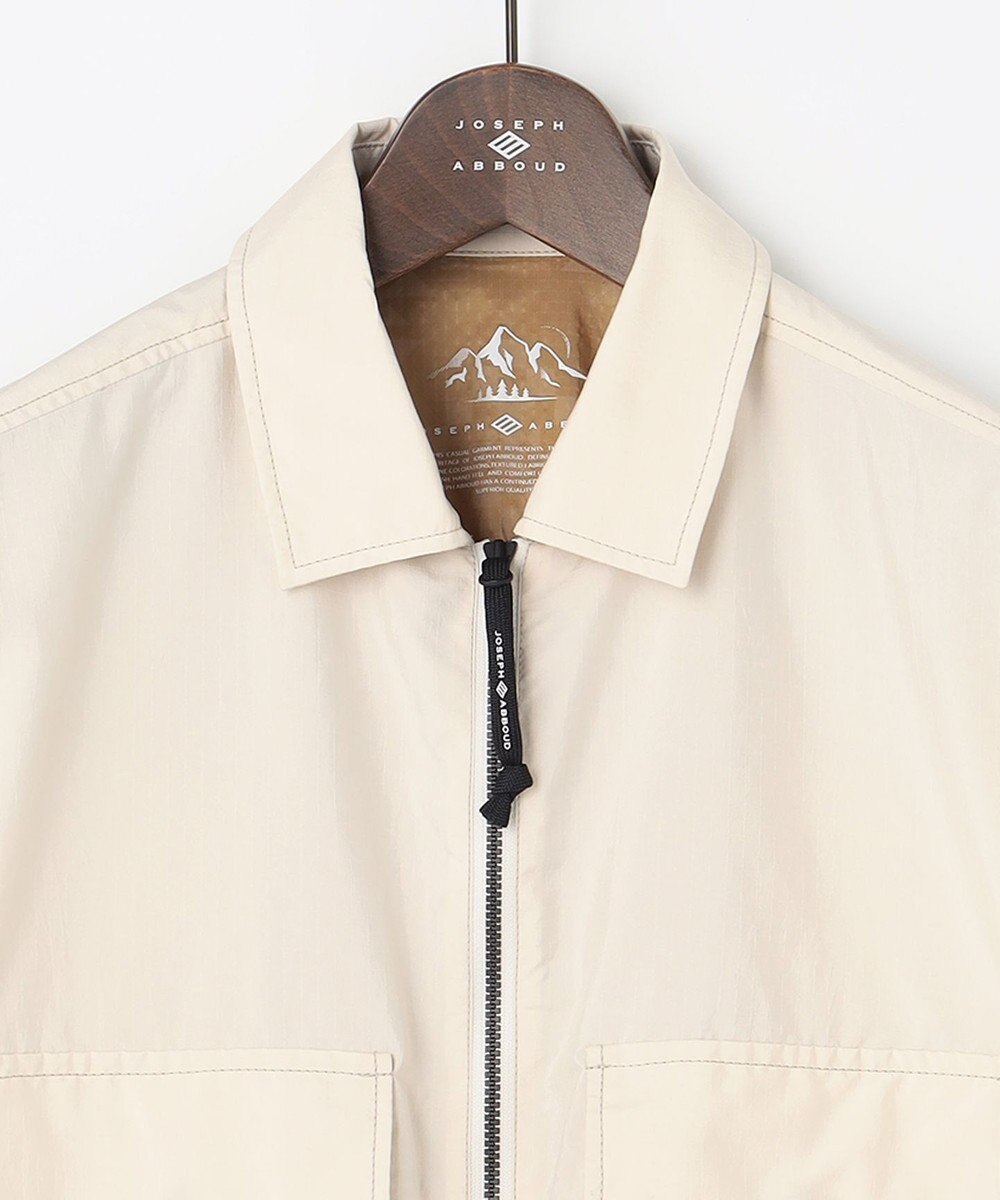 JOSEPH ABBOUD MOUNTAIN 【UNISEX】軽量/撥水 ZIP UPシャツ 