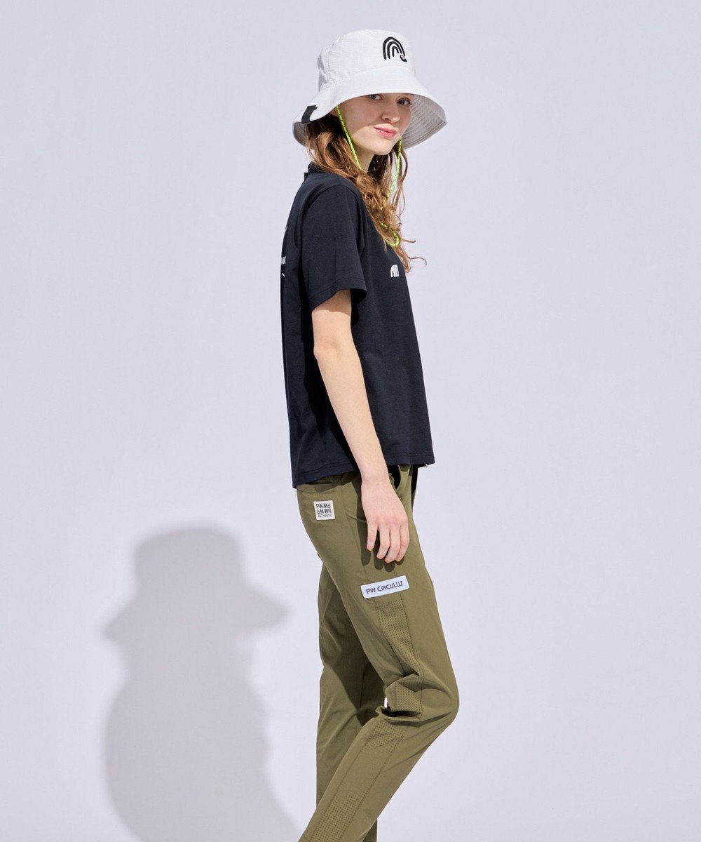 PW CIRCULUS 【WOMEN】アニマルグラフィックモックネック  ゴルフウェア レディース 