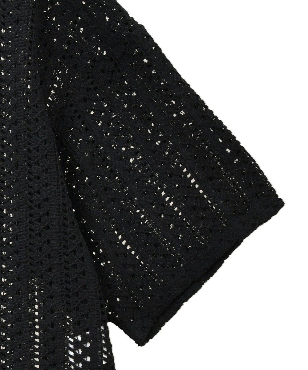 Green Parks インド綿 　衿付きレースシャツ 