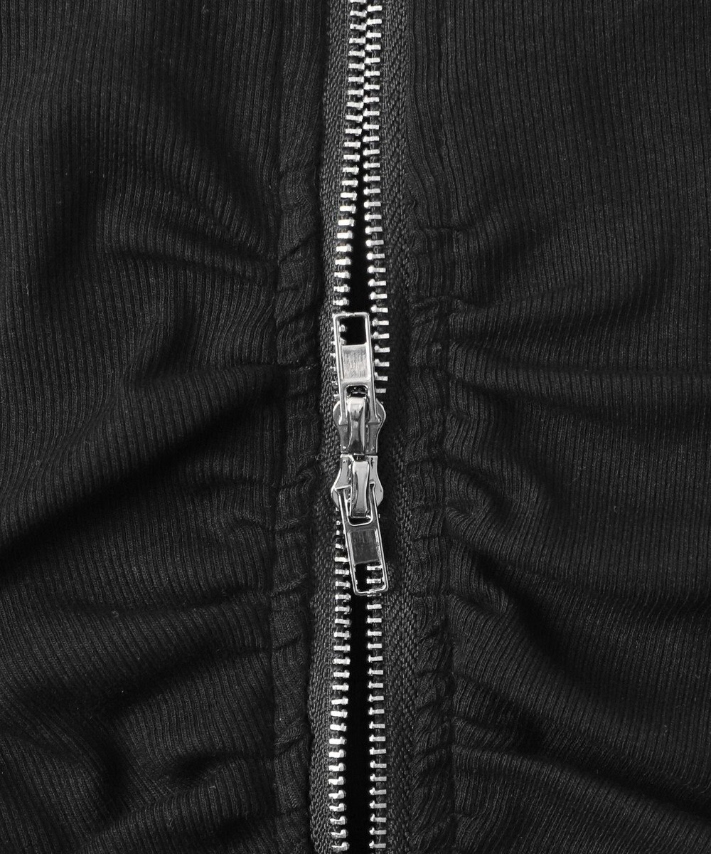 WEGO フロントギャザーWジップT 