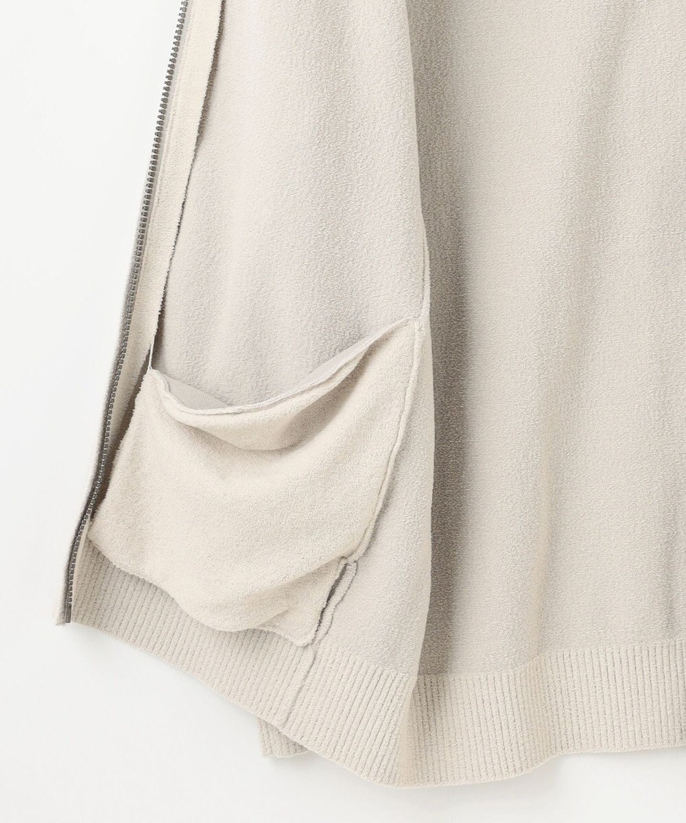 JOSEPH ABBOUD MOUNTAIN 【軽量/ソフト】ニットフリース スタンド ジップ ニット 