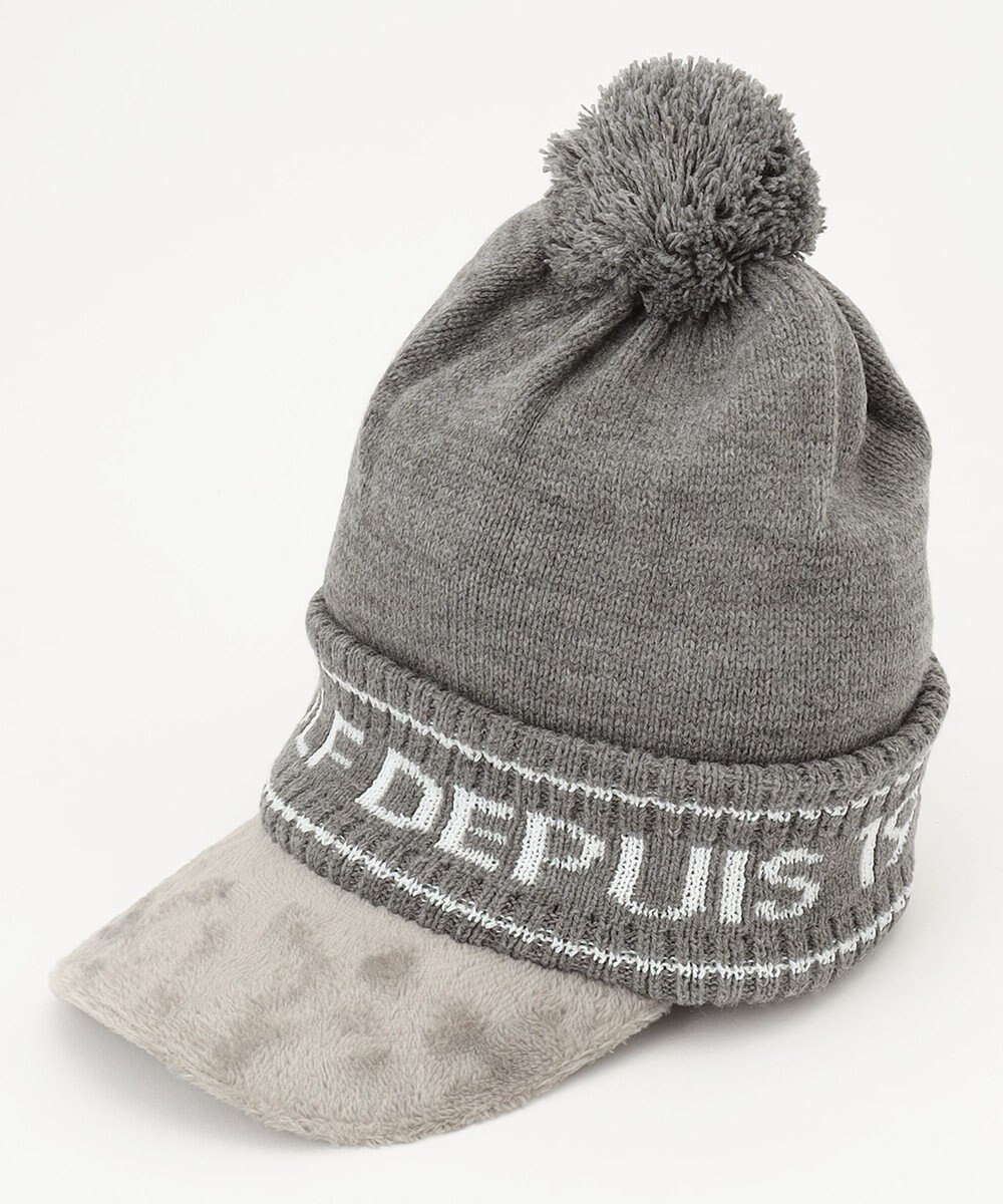 23区GOLF 【WOMEN】つば付き ニット帽 