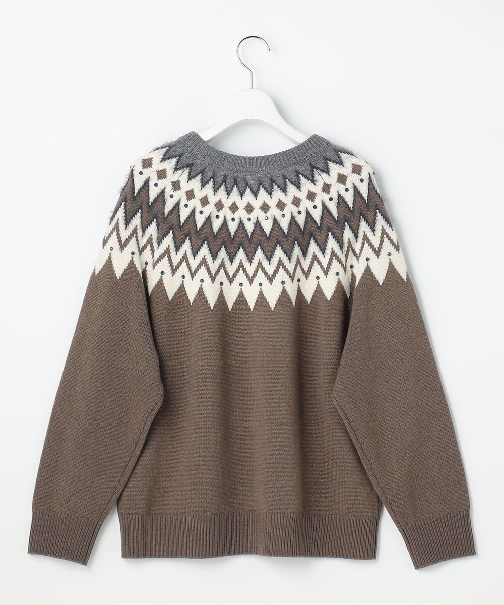 自由区 S フェアアイル ニット 